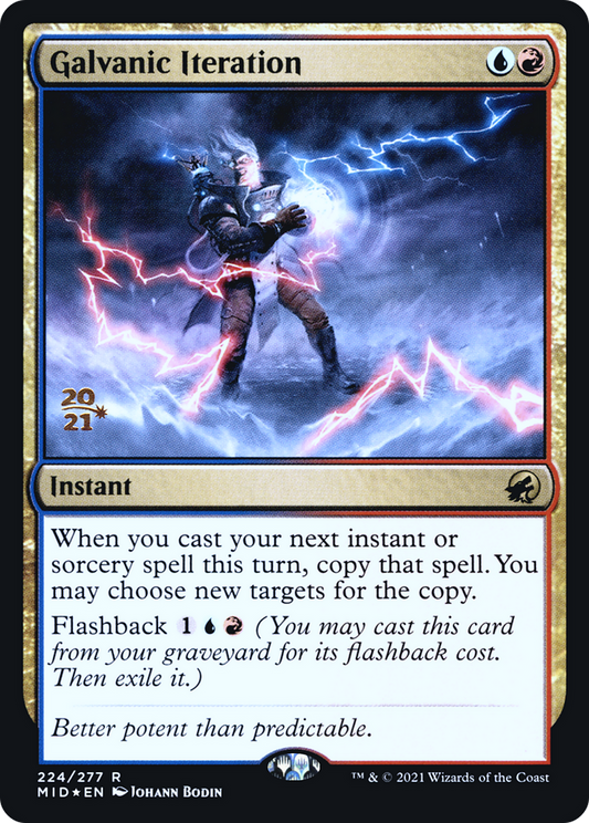Galvanic Iteration (PRE-224S) (Foil)