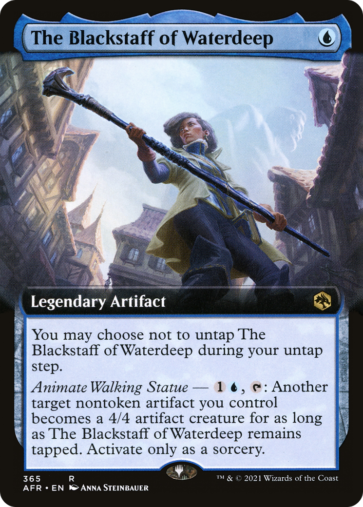 The Blackstaff of Waterdeep (AFR-365) (Extended Art) (Foil)