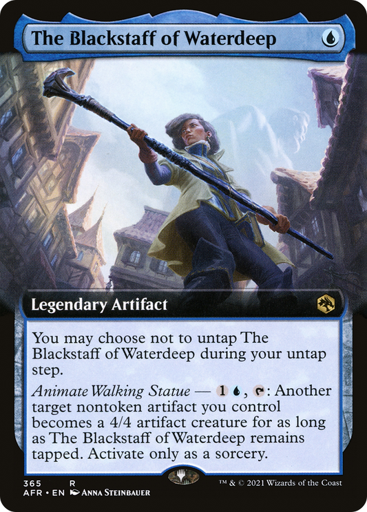 The Blackstaff of Waterdeep (AFR-365) (Extended Art) (Foil)
