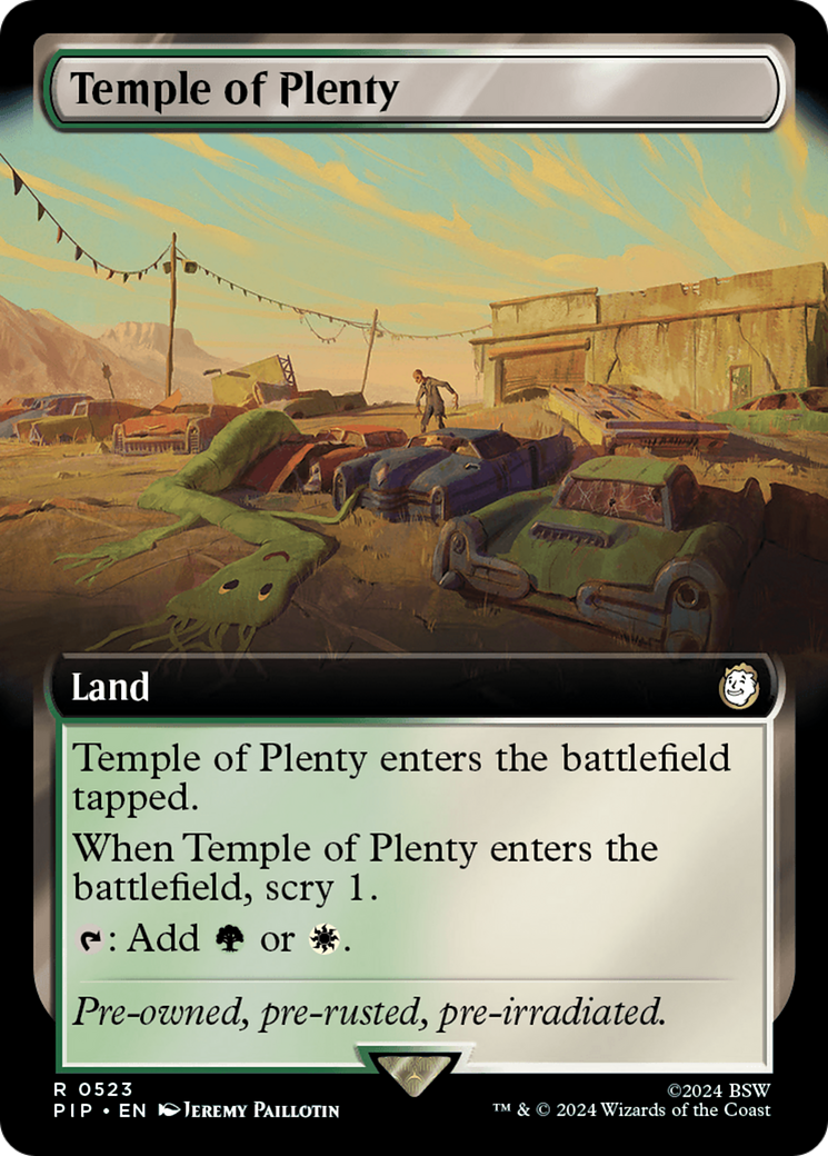 Temple of Plenty (PIP-523) (Extended Art)