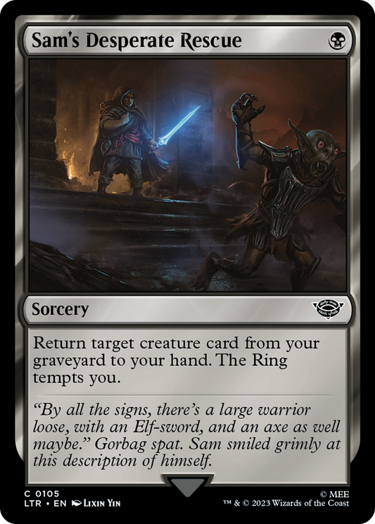 Sam's Desperate Rescue (LTR-105) (Foil)