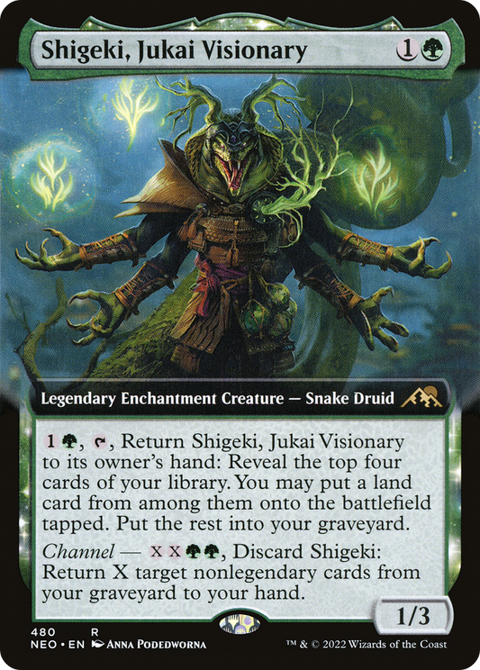 Shigeki, Jukai Visionary (NEO-480) (Extended Art) (Foil)
