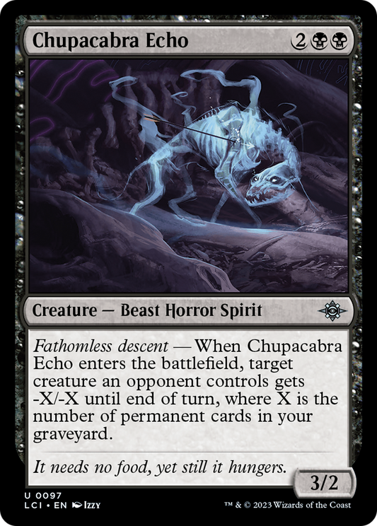 Chupacabra Echo (LCI-097) (Foil)