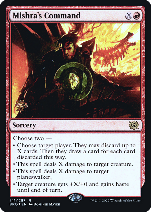 Mishra's Command (PRE-141S) (Foil)