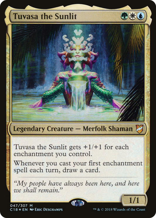 Tuvasa the Sunlit (C18-047) (Foil)