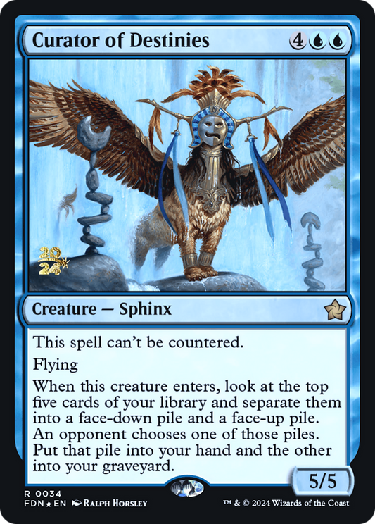 Curator of Destinies (PRE-34S) (Foil)