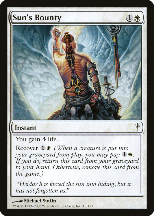 Sun's Bounty (CSP-018) (Foil)