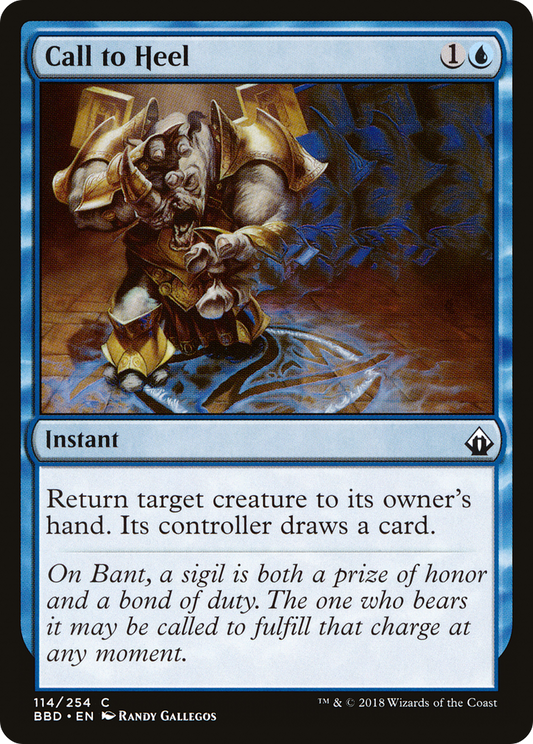 Call to Heel (BBD-114) (Foil)