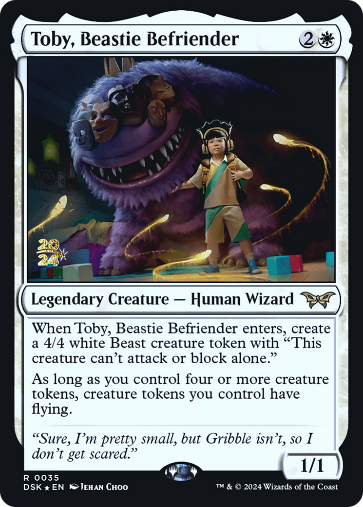 Toby, Beastie Befriender (PRE-35S) (Foil)
