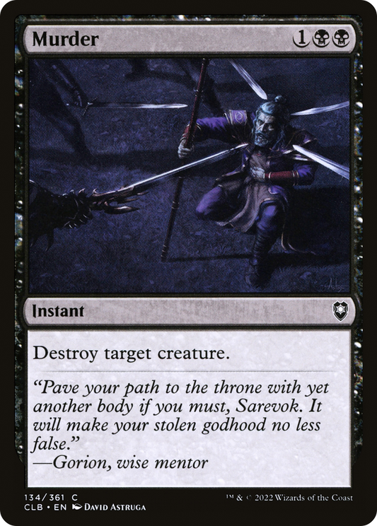 Murder (CLB-134) (Foil)
