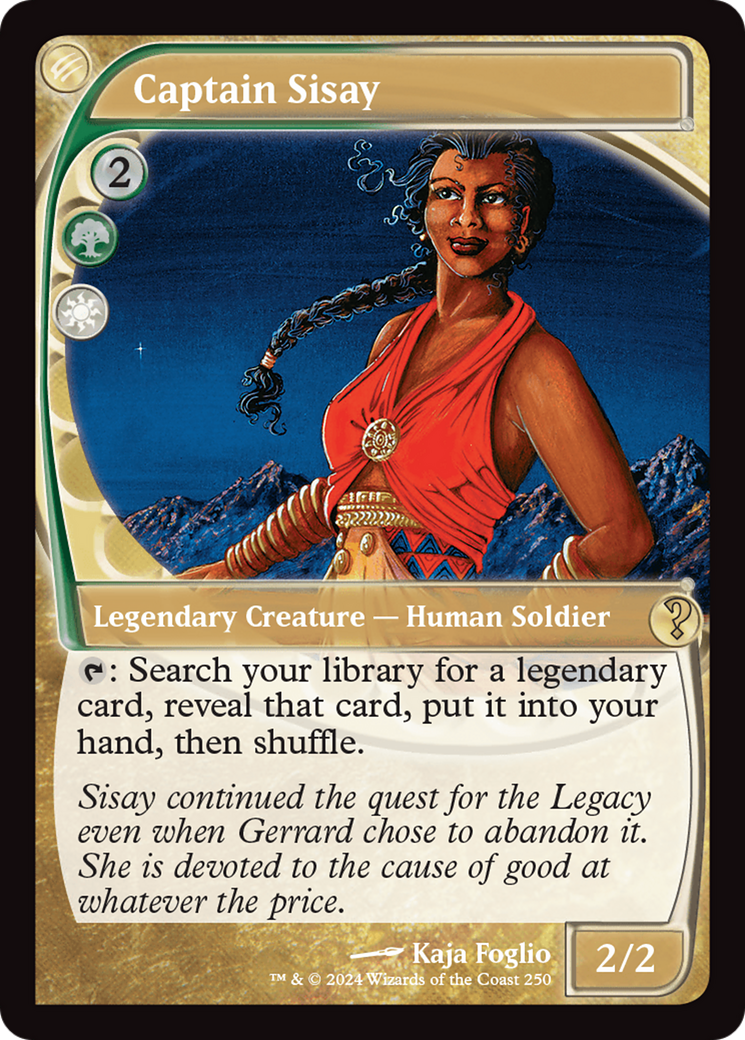 Captain Sisay (MB2-250) (Foil)