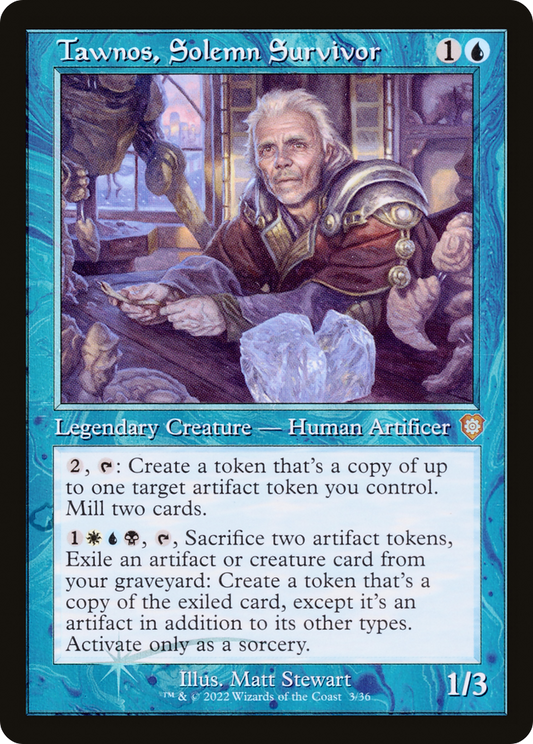 Tawnos, Solemn Survivor (BRC-003) (Foil)