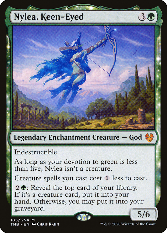 Nylea, Keen-Eyed (THB-185) (Foil)