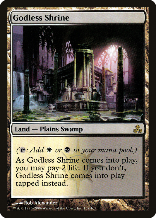 Godless Shrine (GPT-157) (Foil)
