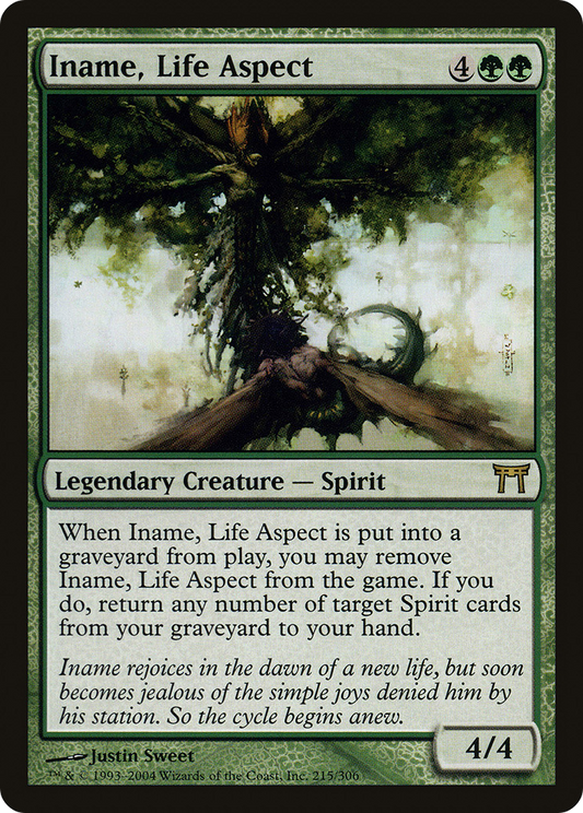 Iname, Life Aspect (CHK-215)