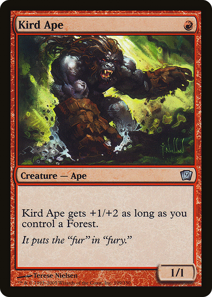 Kird Ape (9ED-199★) (Foil)