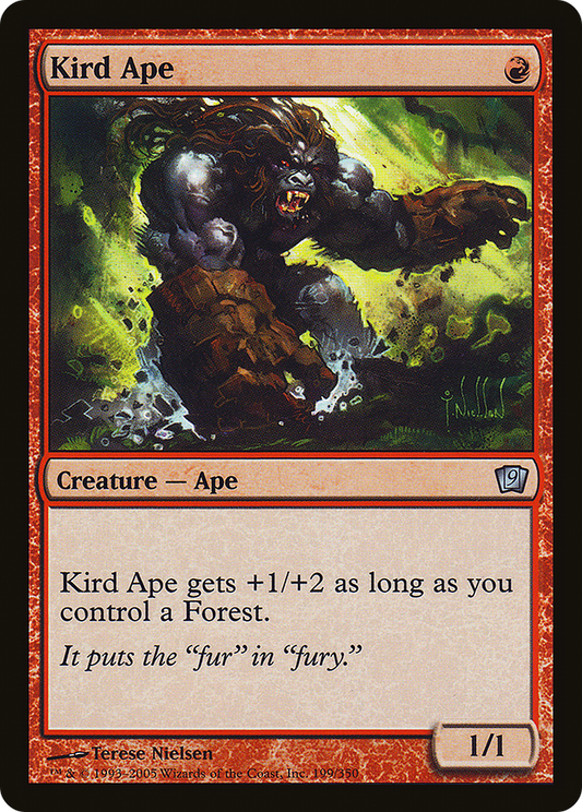 Kird Ape (9ED-199★) (Foil)