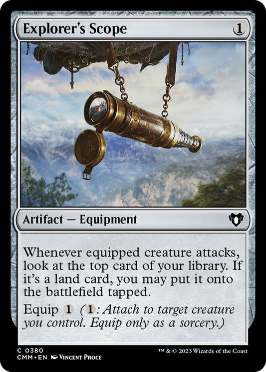 Explorer's Scope (CMM-380) (Foil)