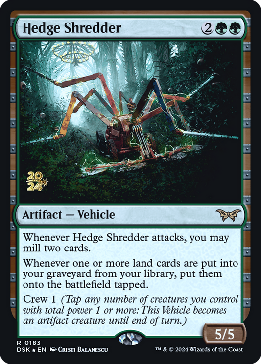 Hedge Shredder (PRE-183S) (Foil)