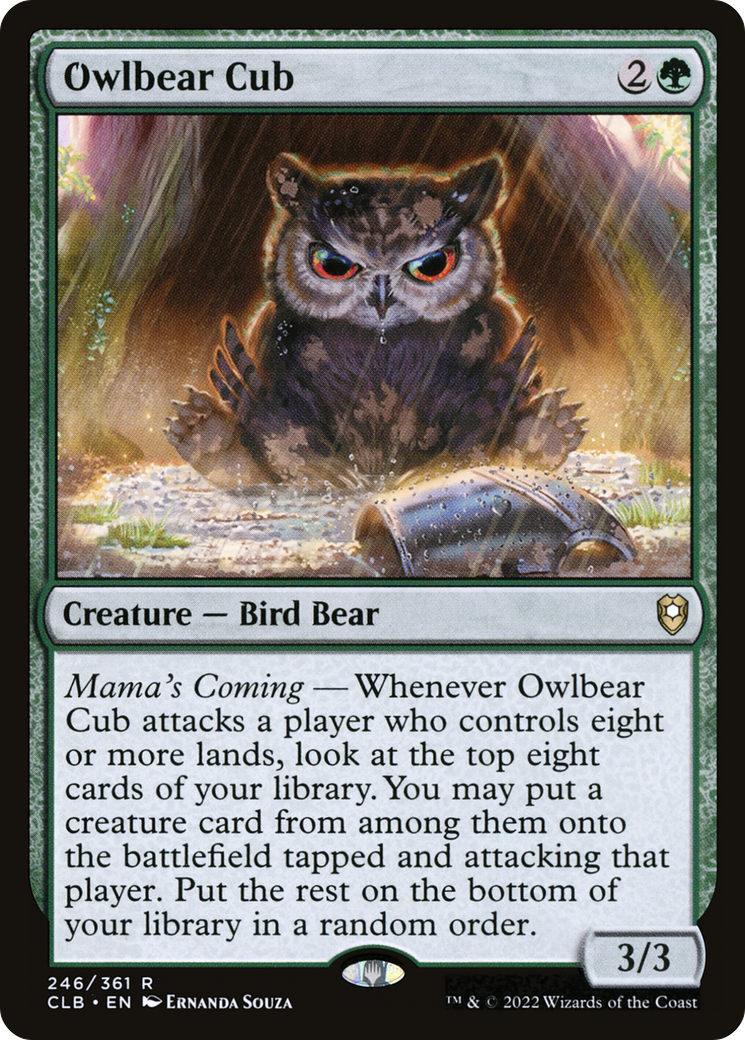 Owlbear Cub (CLB-246) (Foil)