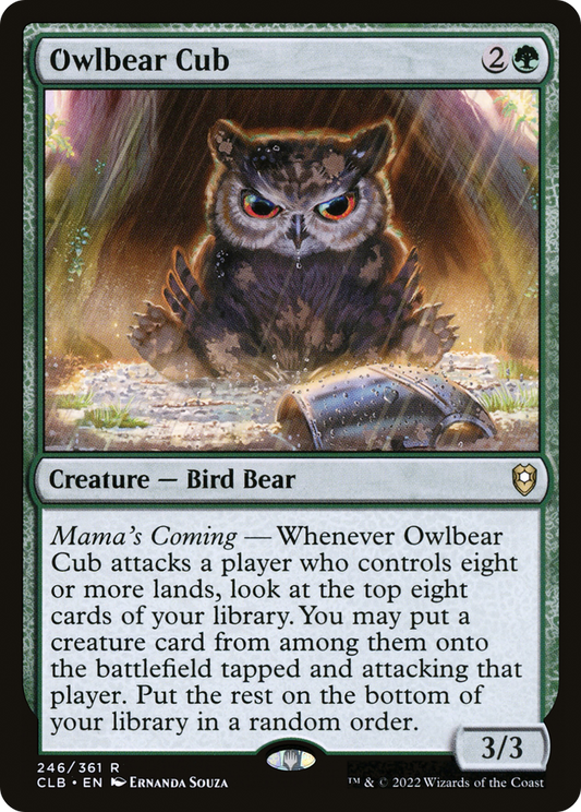 Owlbear Cub (CLB-246) (Foil)