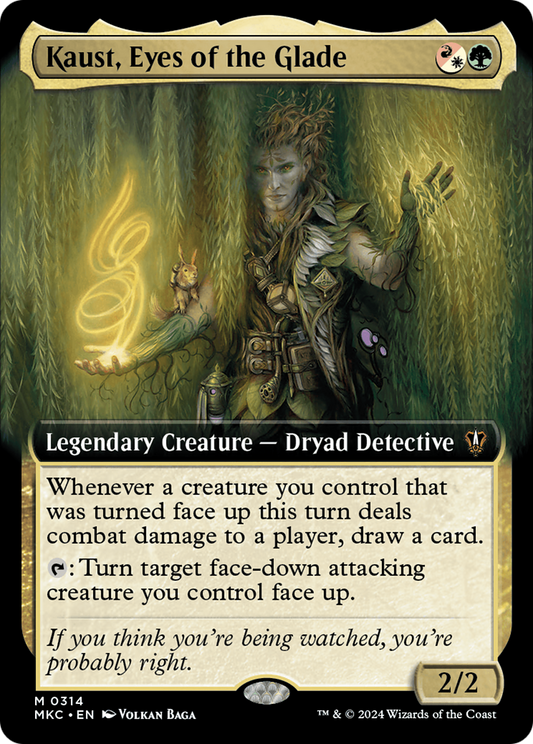 Kaust, Eyes of the Glade (MKC-314) (Extended Art) (Foil)