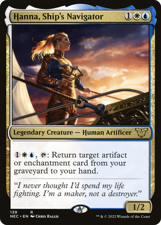 Hanna, Ship's Navigator (NEC-139)