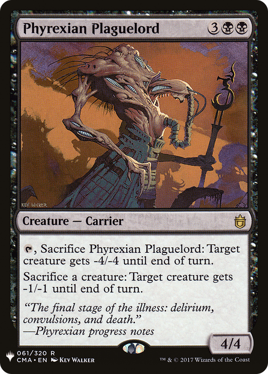 Phyrexian Plaguelord (LIST-CMA-61)
