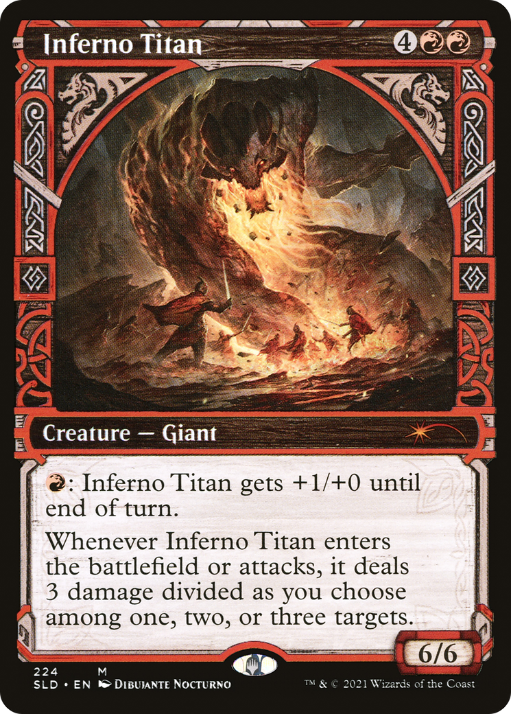 Inferno Titan (SLD-224) (Showcase) (Foil)