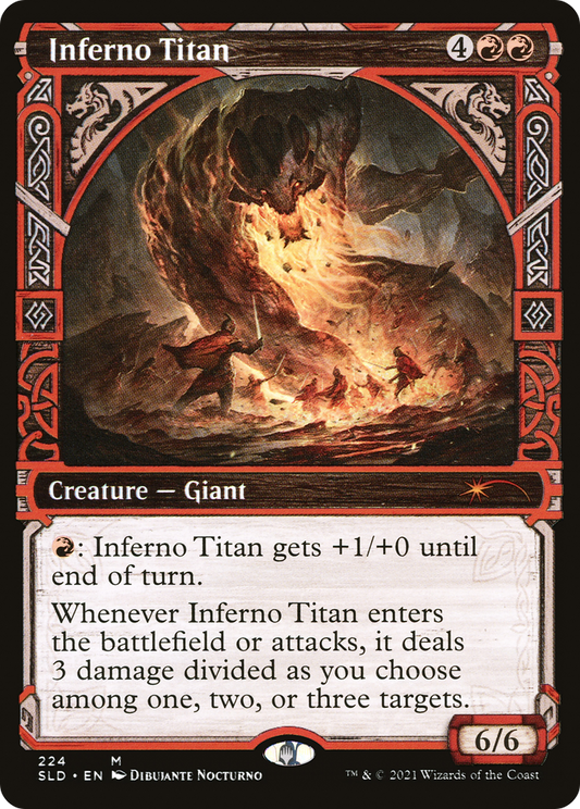 Inferno Titan (SLD-224) (Showcase) (Foil)