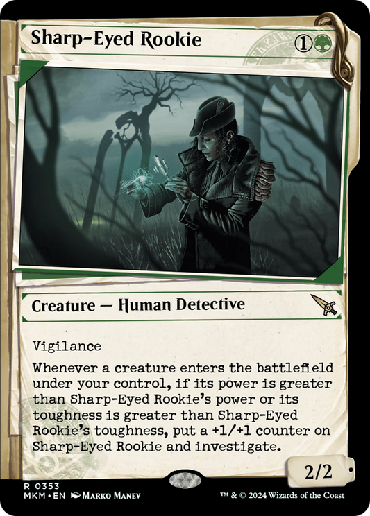 Sharp-Eyed Rookie (MKM-353) (Showcase) (Foil)