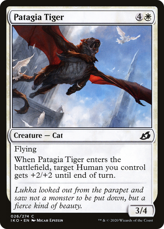 Patagia Tiger (IKO-026) (Foil)