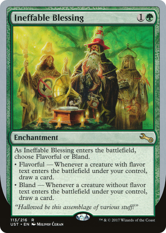 Ineffable Blessing (UST-113A) (Foil)