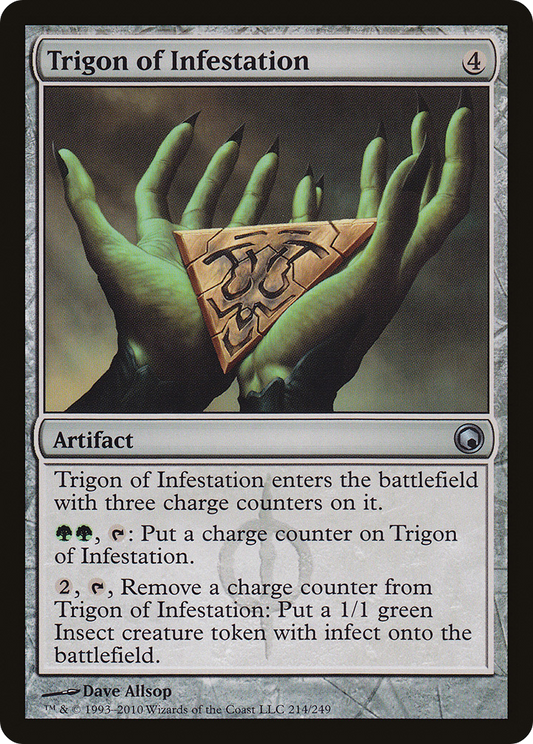 Trigon of Infestation (SOM-214) (Foil)