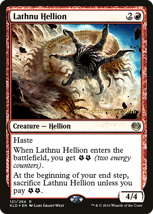 Lathnu Hellion (PRE-121S) (Foil)