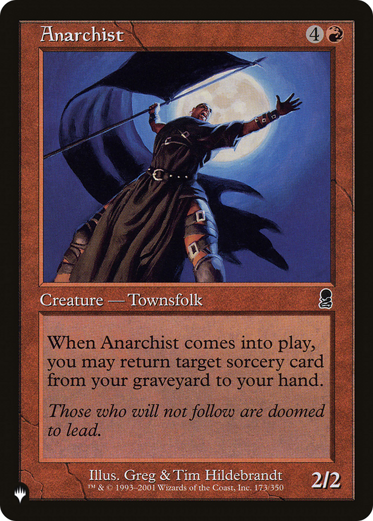 Anarchist (LIST-ODY-173)
