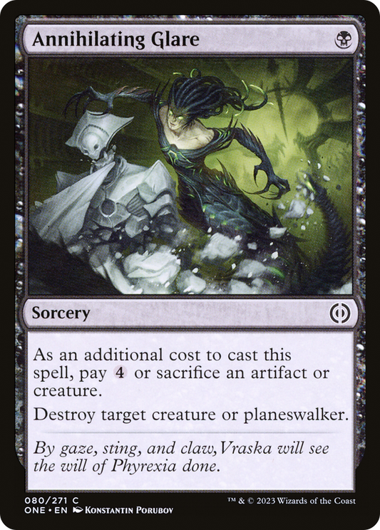 Annihilating Glare (ONE-080) (Foil)