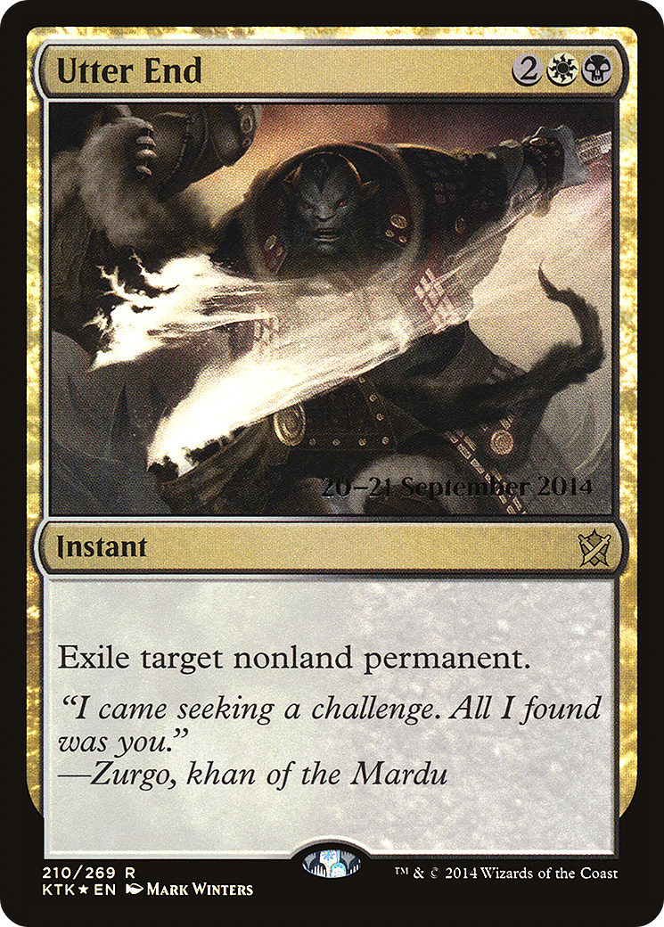 Utter End (PRE-210S) (Foil)