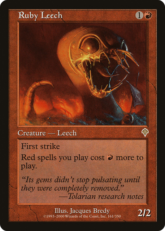 Ruby Leech (INV-161) (Foil)