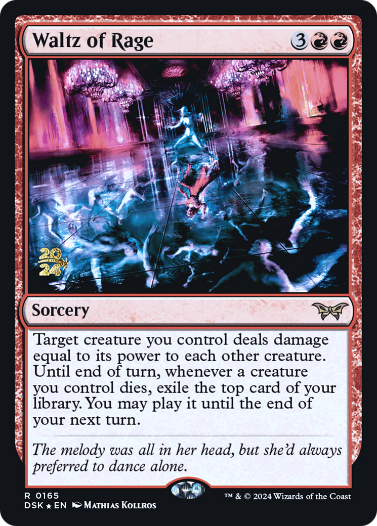 Waltz of Rage (PRE-165S) (Foil)