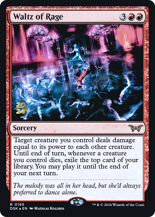 Waltz of Rage (PRE-165S) (Foil)