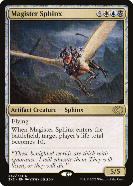 Magister Sphinx (2X2-247) (Foil)