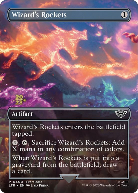 Wizard's Rockets (PRE-400S) (Borderless) (Foil)