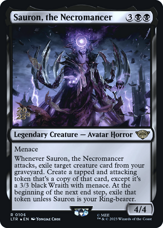 Sauron, the Necromancer (PRE-106S) (Foil)