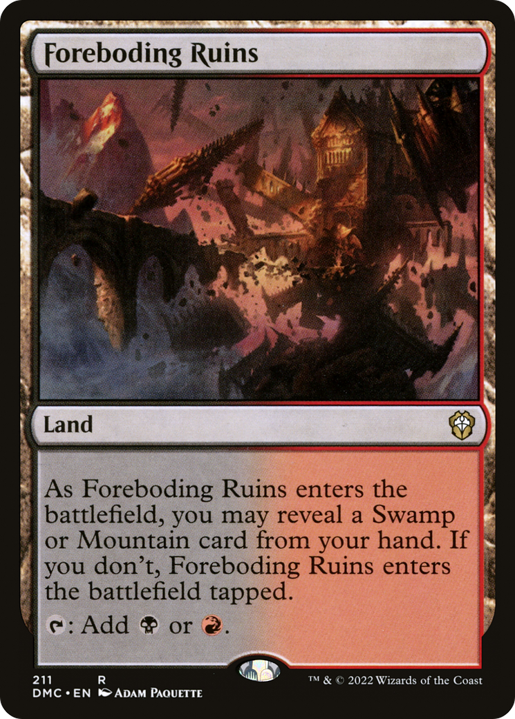 Foreboding Ruins (DMC-211)