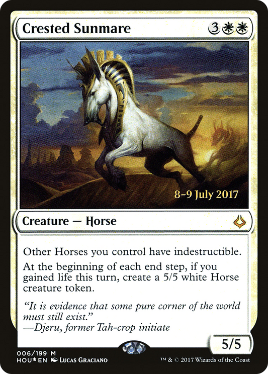 Crested Sunmare (PRE-06S) (Foil)