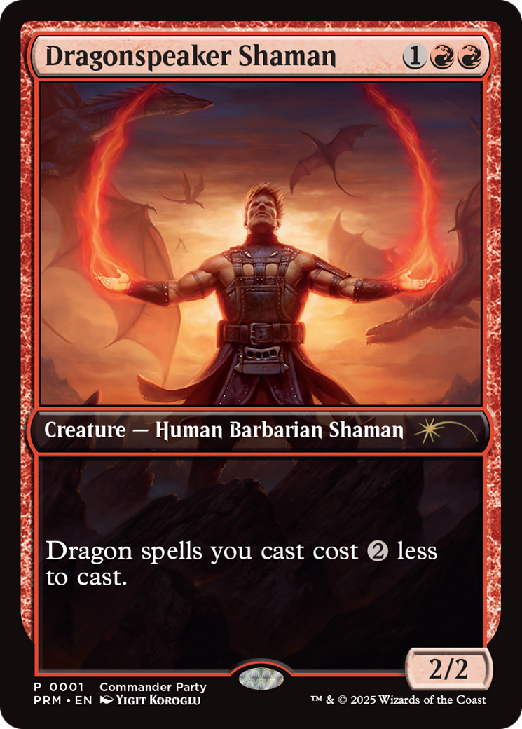 Dragonspeaker Shaman (PW25-001) (Foil)