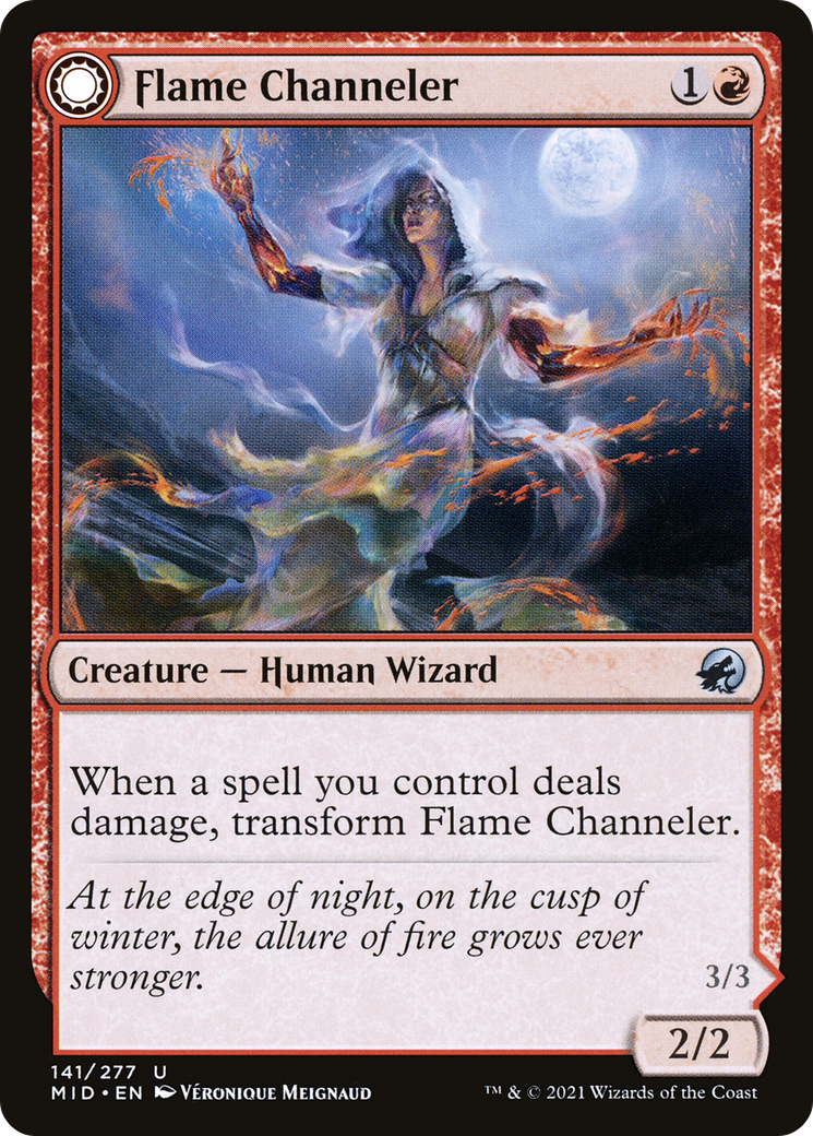 Flame Channeler // Embodiment of Flame (MID-141)