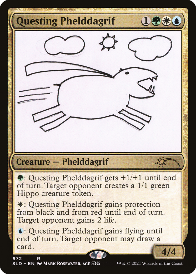Questing Phelddagrif (SLD-672) (Foil)