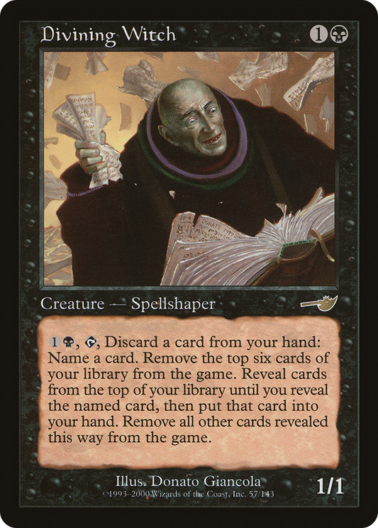 Divining Witch (NMS-057) (Foil)